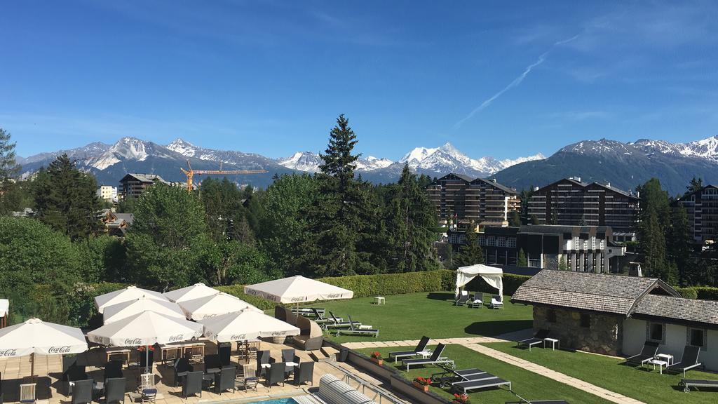 Apartment 24 Hotel Etrier Pool & Spa Crans-Montana Zewnętrze zdjęcie